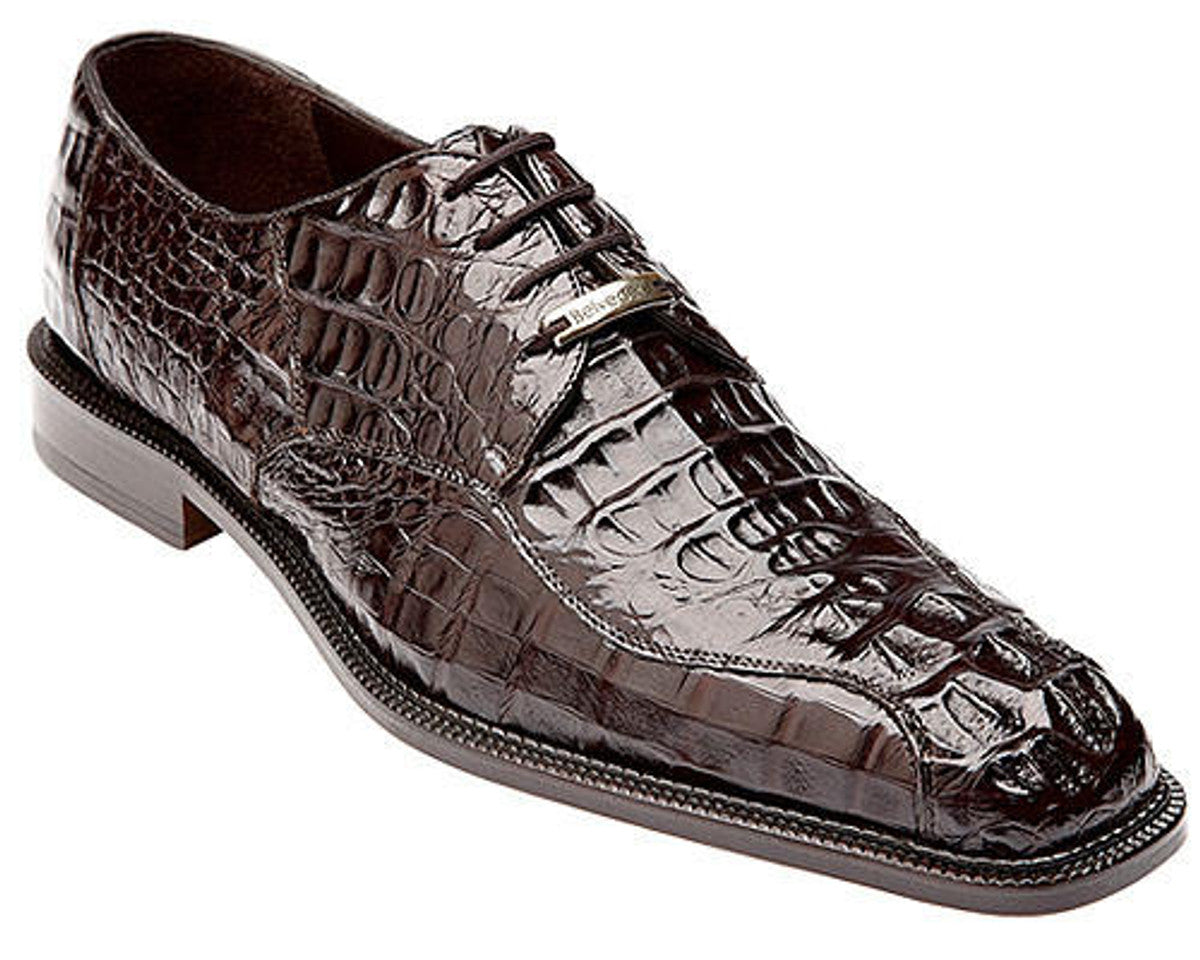 Belvedere Chapo Crocodile Oxford for Men