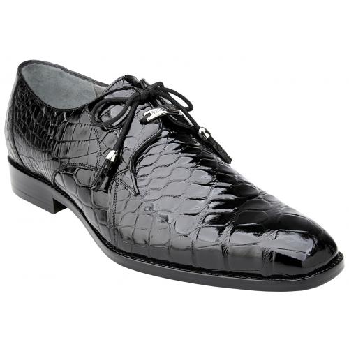 Belvedere Lago Genuine Alligator Shoes