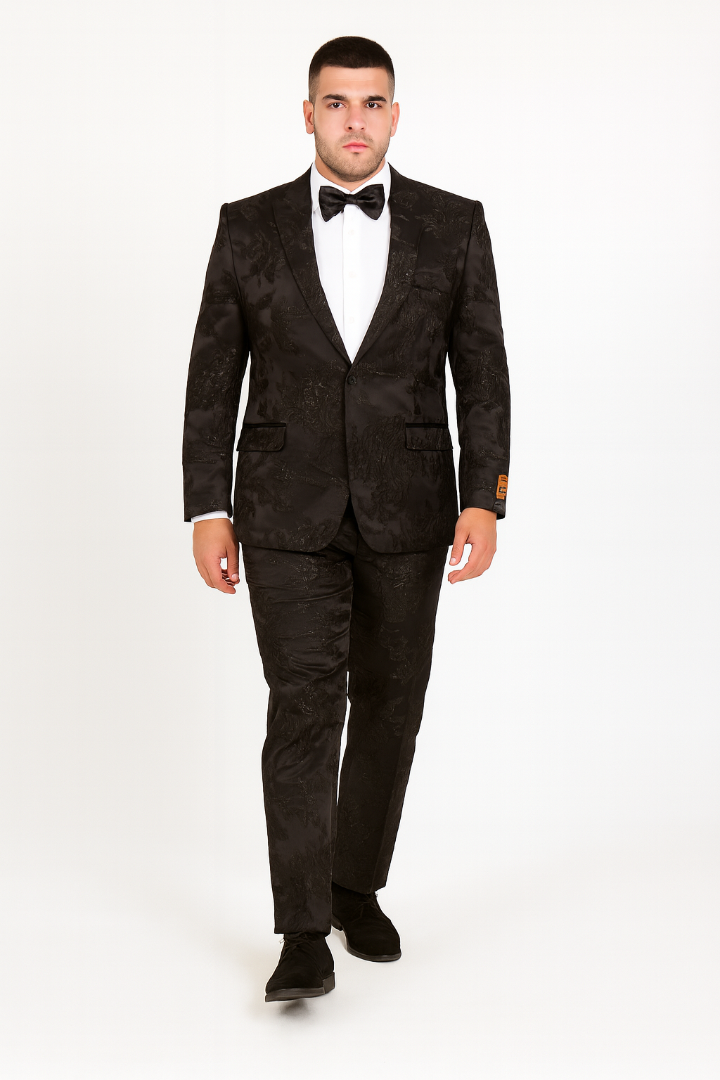 Big and Tall Mens Tuxedos Jacket - Big And Tall Formal Wear - Bowtie Included - For Big Guys