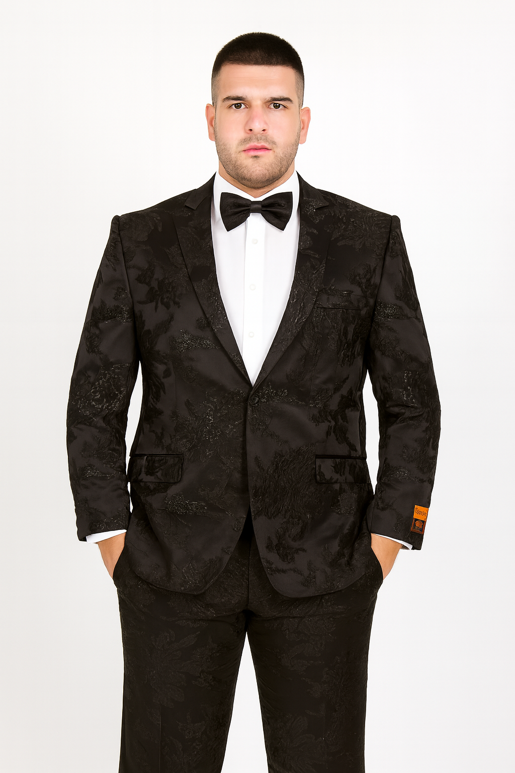 Big and Tall Mens Tuxedos Jacket - Big And Tall Formal Wear - Bowtie Included - For Big Guys