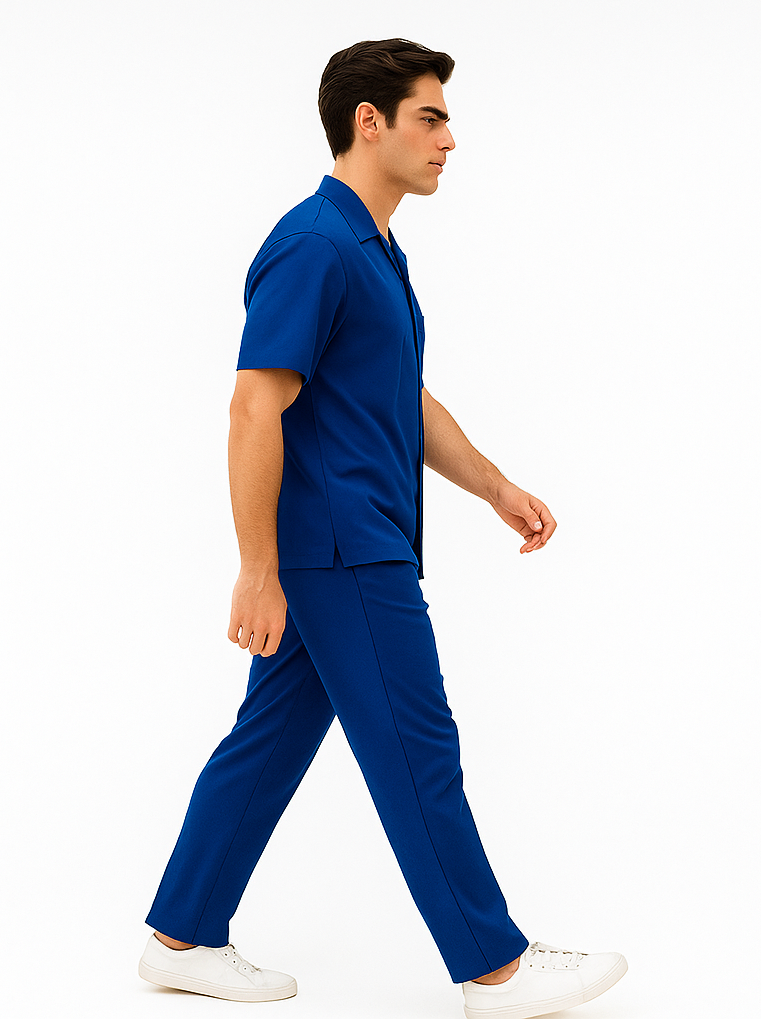 Big and Tall Walking Suit Blue