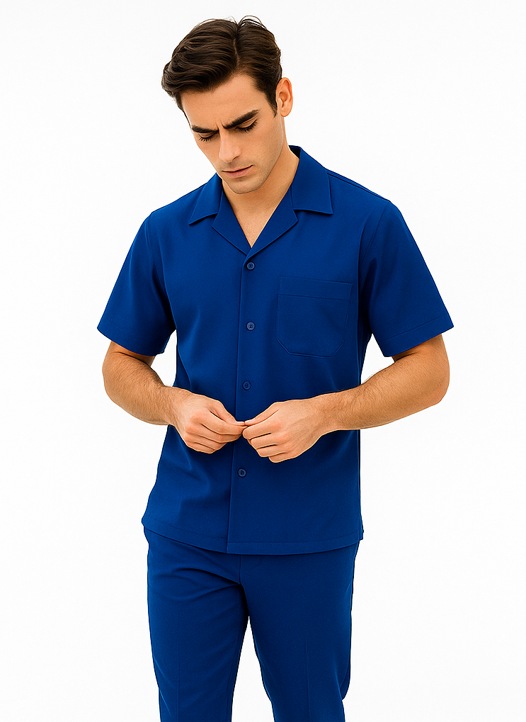 Big and Tall Walking Suit Blue