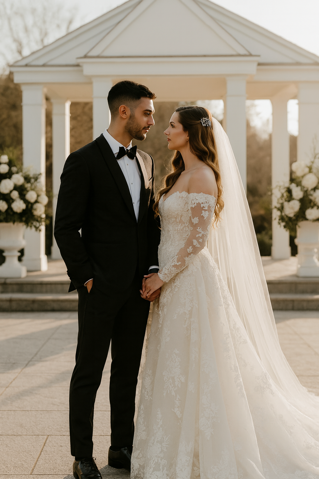 Black Floral Tuxedo Jacket with Shawl Lapel – Wedding & Prom