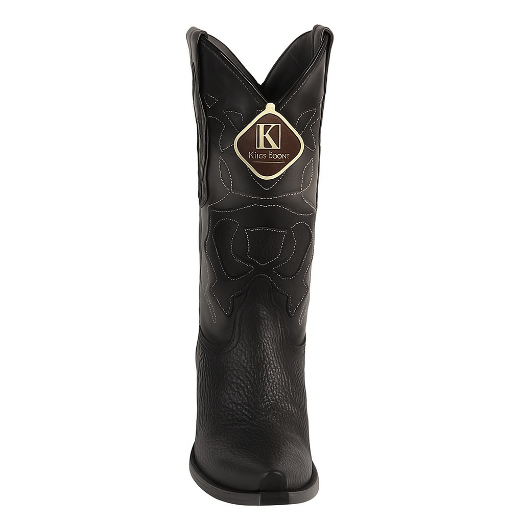 King Exotic Shark Snip Toe Western Boots
