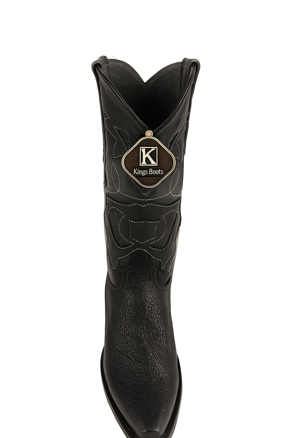 King Exotic Shark Snip Toe Western Boots