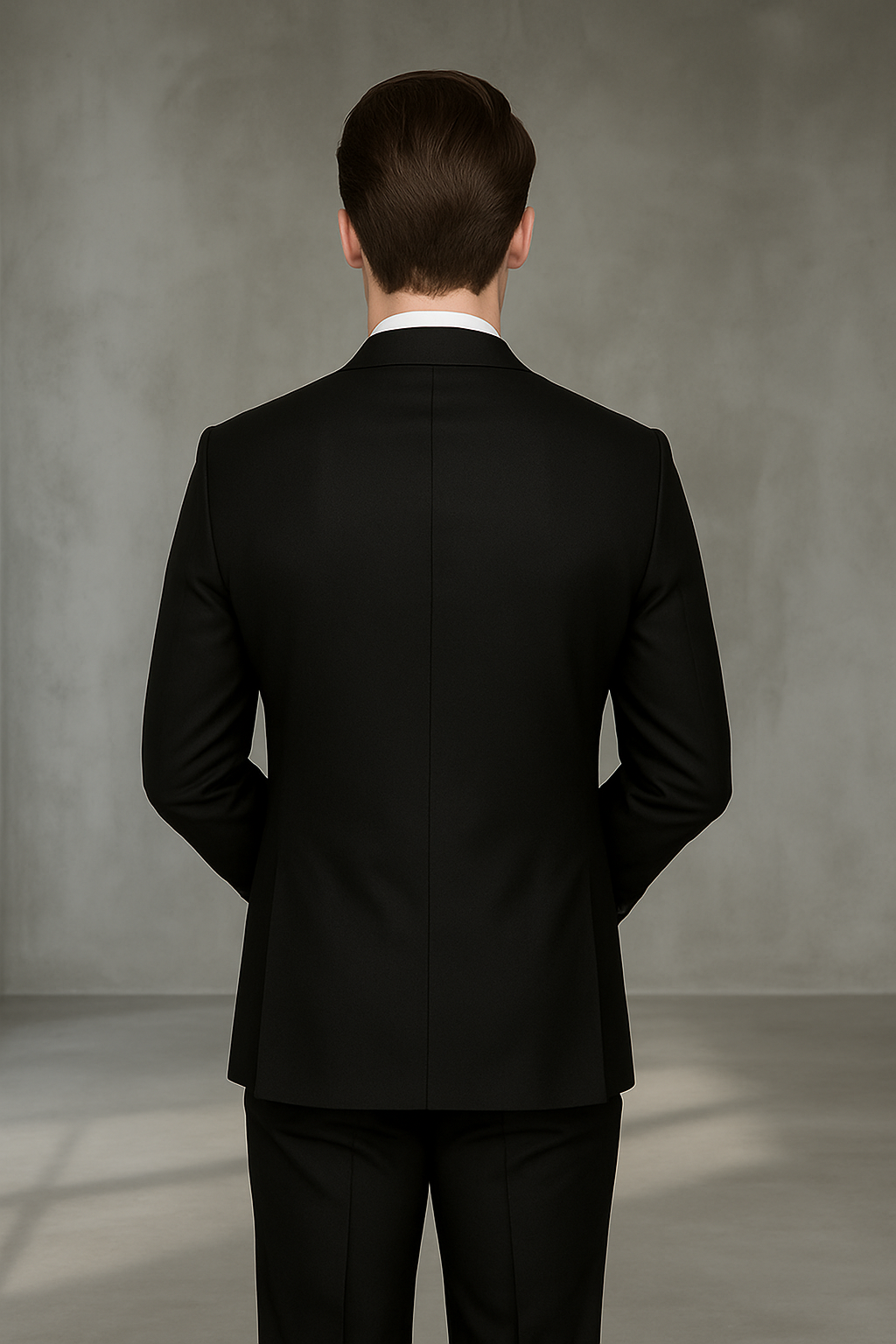 Italian Made Wool Suit by Statement Men's