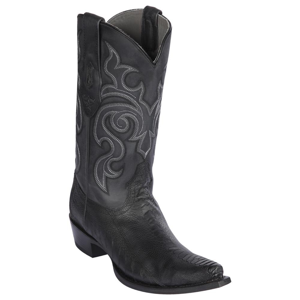 Botas de Avestruz Pata Punta Recortada LAB-94G0505