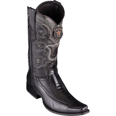 Botas de Avestruz Pata con Venado LAB-76F0505