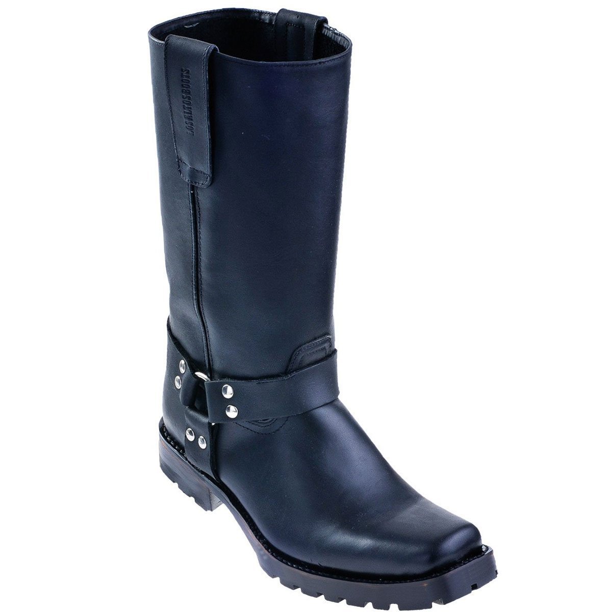 Bota Biker Piel Vacuna LAB-55T5405 - Los Altos Boots