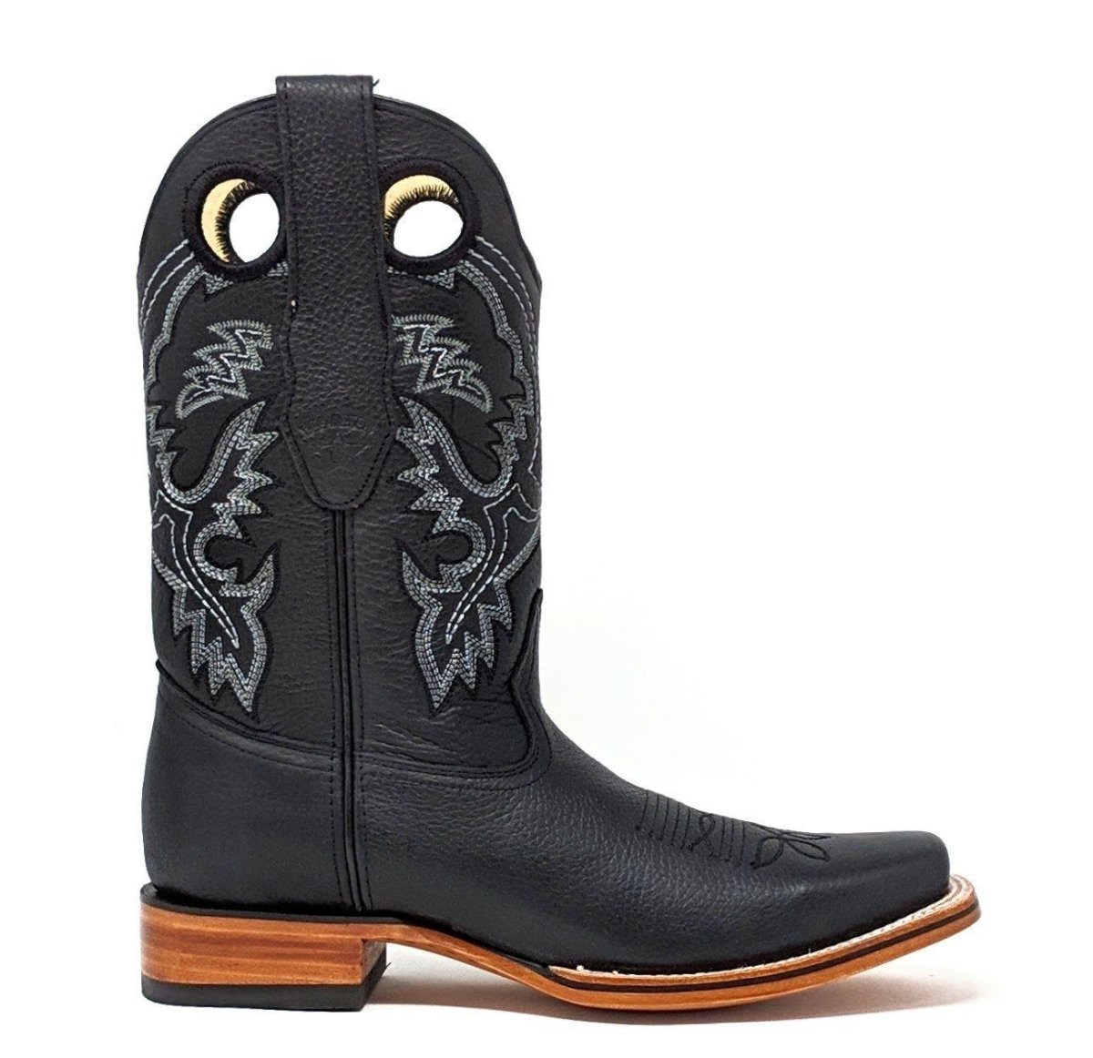Botas de Cuero Rodeo Cuadrada LAB-8122705