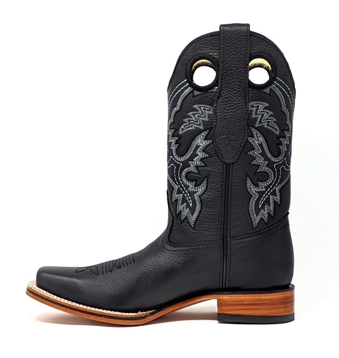 Botas de Cuero Rodeo Cuadrada LAB-8122705