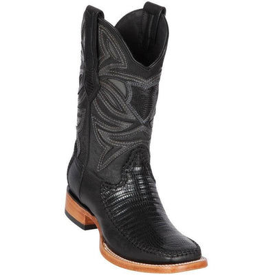 Botas de Armadillo y Venado Ranchera Cuadrada
