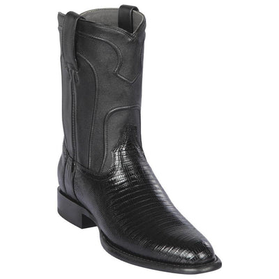 Botas de Armadillo Lizard Horma Roper Color Negro