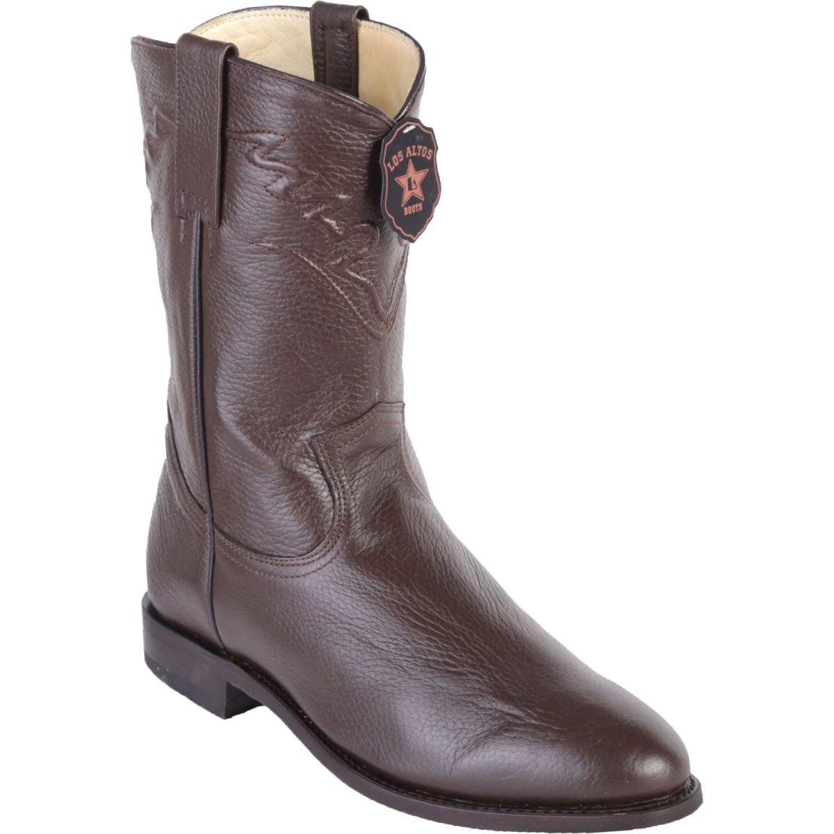 Botas de Cuero de Alce Estilo Roper LAB-805107