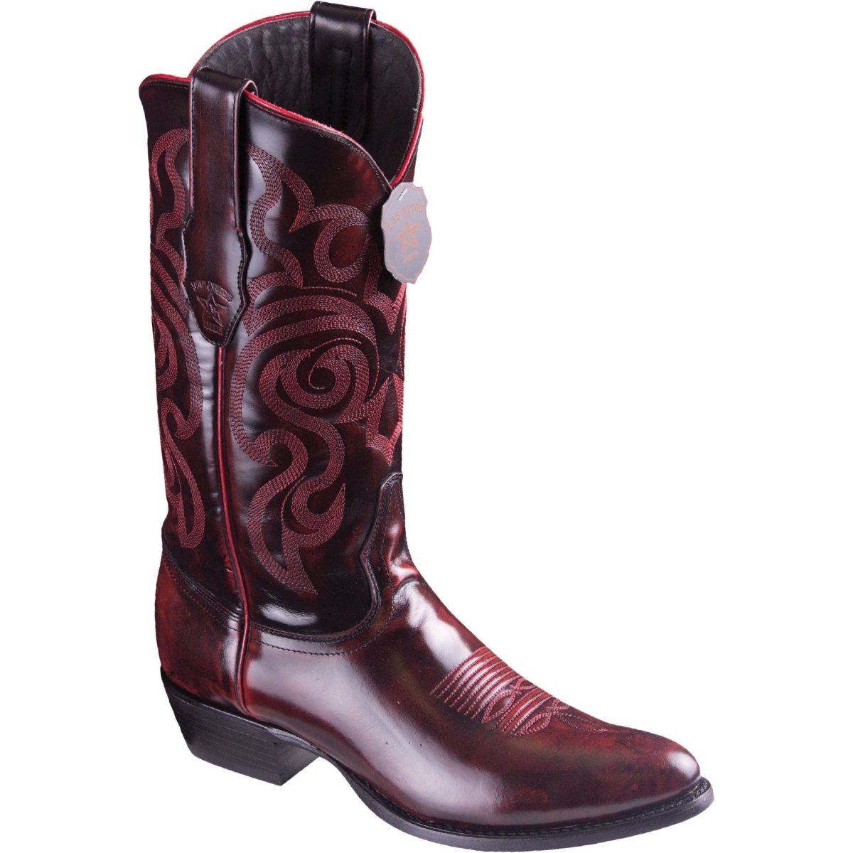 Botas de Cuero Vaquera Acabado Camaleon LAB-654218