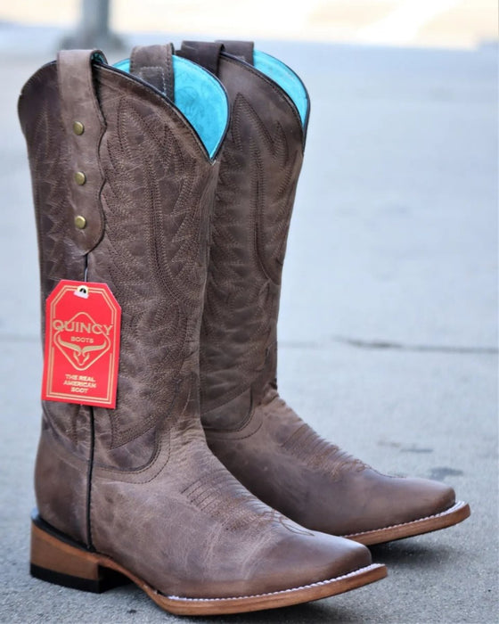 Botas de Cuero Crazy para Mujer Rodeo Cafe