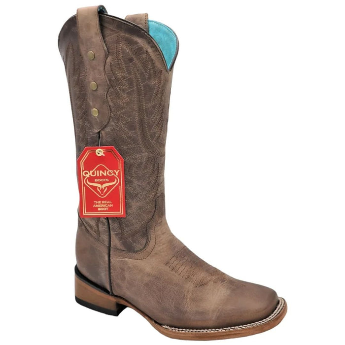 Botas de Cuero Crazy para Mujer Rodeo Cafe