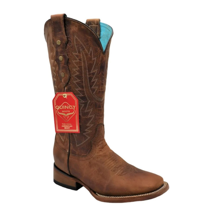 Botas de Cuero Rodeo Miel Mujer Quincy Boots