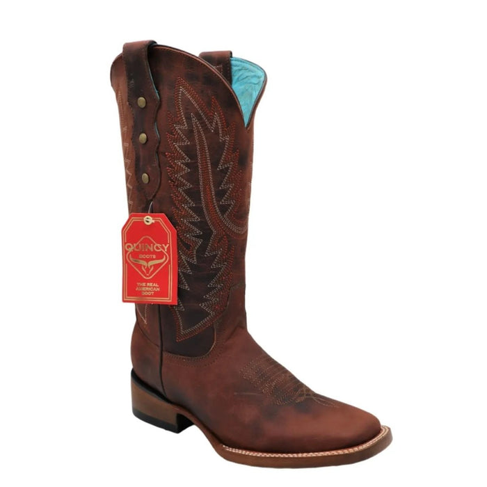 Botas Altas Rodeo de Cuero Shedron Mujer