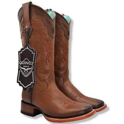 Botas Altas de Cuero Rodeo Mujer Quincy Boots