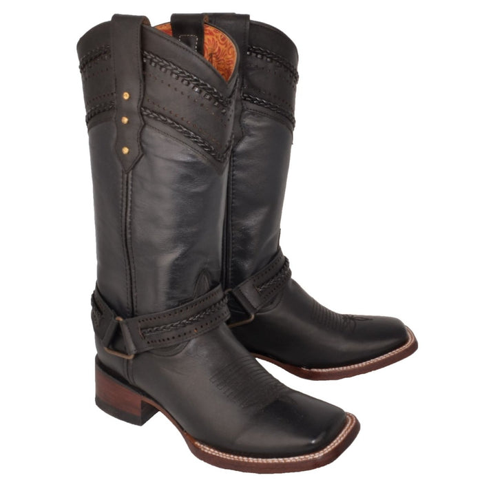 Botas Altas de Cuero Mujer Rodeo Quincy Boots