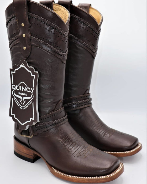 Botas Altas de Cuero para Mujer Rodeo