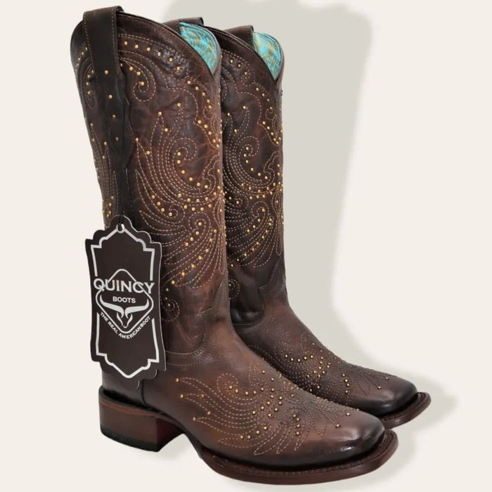 Botas de Cuero Volcano Rodeo Mujer Chocolate