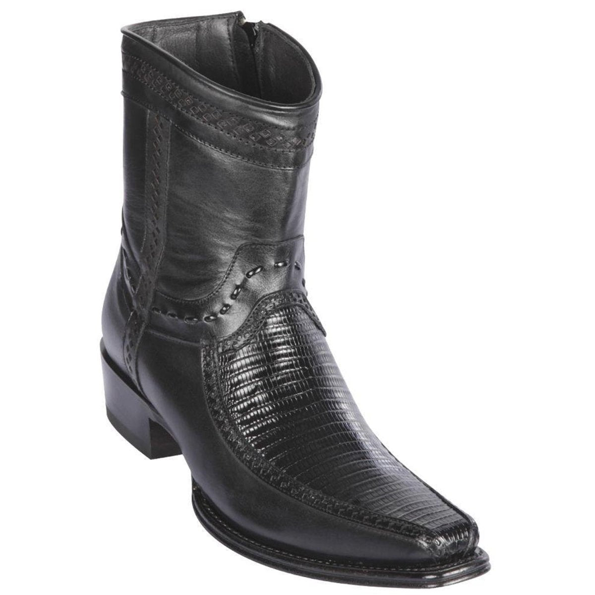 Botas de Armadillo Teju con Venado Punta Europea LAB-76BF0705