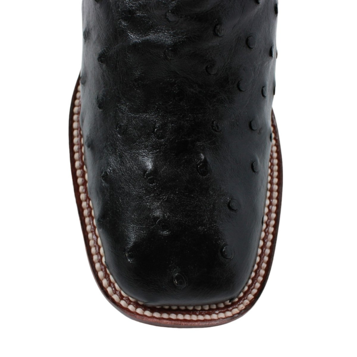 Botas de Avestruz Punta Cuadrada Dama LAB-3220305