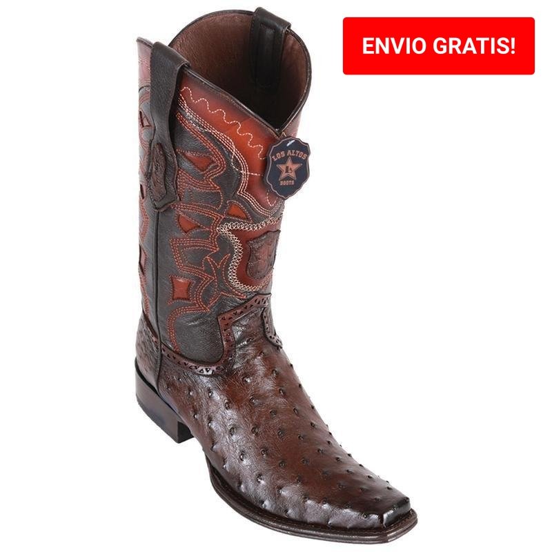 Botas de Avestruz Horma Europea LAB-760316