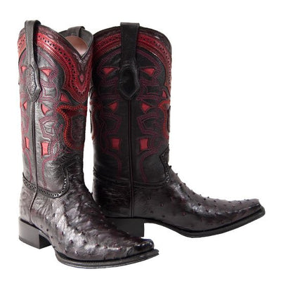 Botas de Avestruz Horma Europea LAB-760318
