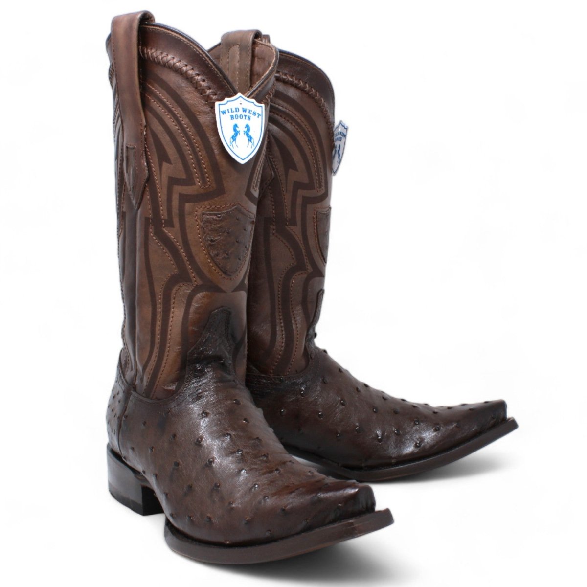 Botas de Avestruz Punta Recortada WW-294L0316