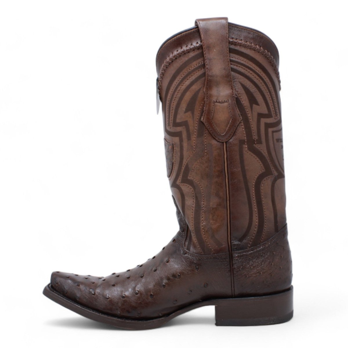 Botas de Avestruz Punta Recortada WW-294L0316