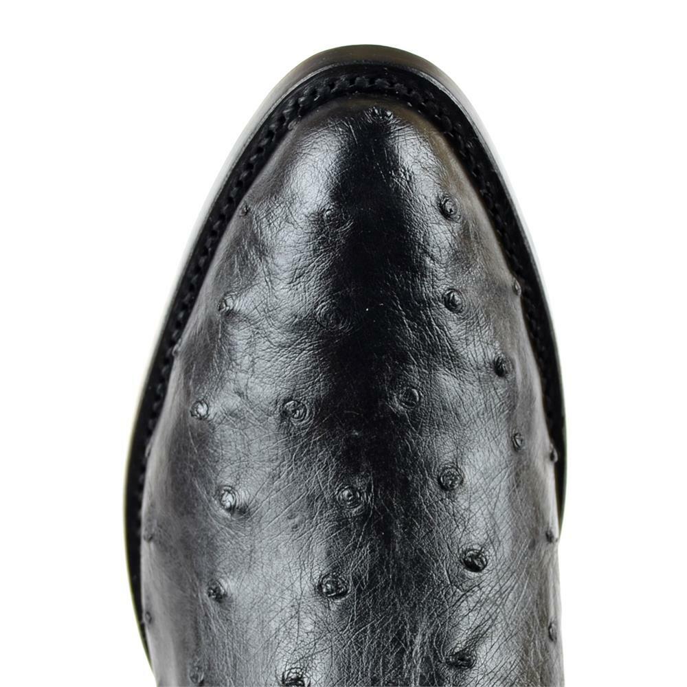 Botas de Avestruz Original Punta Redonda LAB-650305