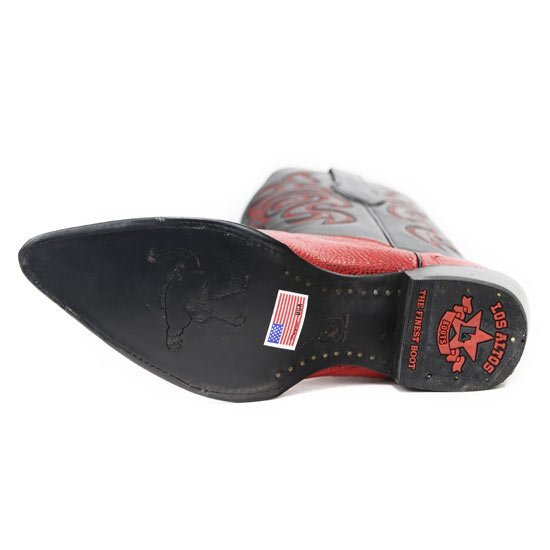 Botas de Avestruz Panza Horma Puntal