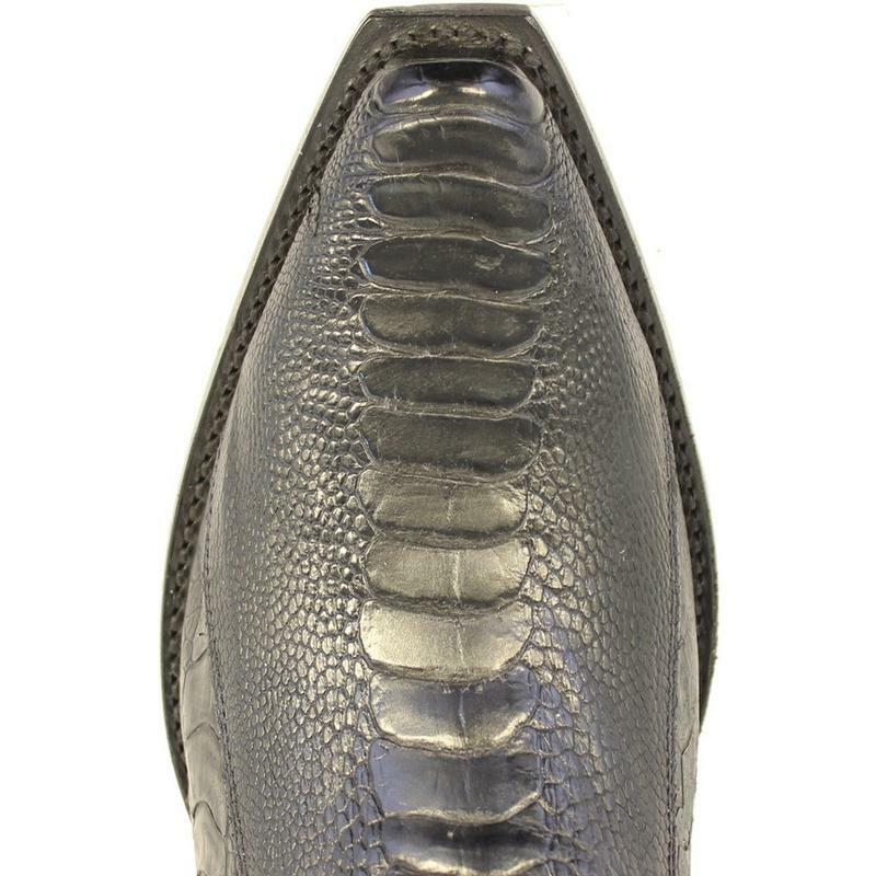 Botas de Avestruz Pata Punta Recortada LAB-94G0505