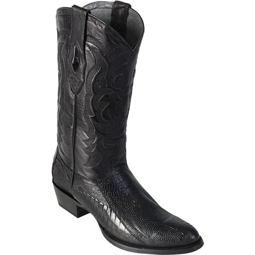 Botas Vaqueras de Avestruz Semi Redonda LAB-600505
