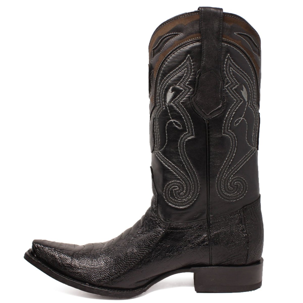 Botas de Avestruz Pata Original Punta Recortada WW-2940505