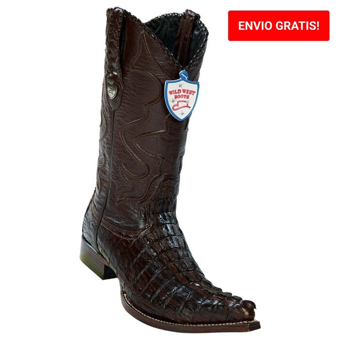 Botas de Cocodrilo Caiman Cola Punta 3X Aladino WW