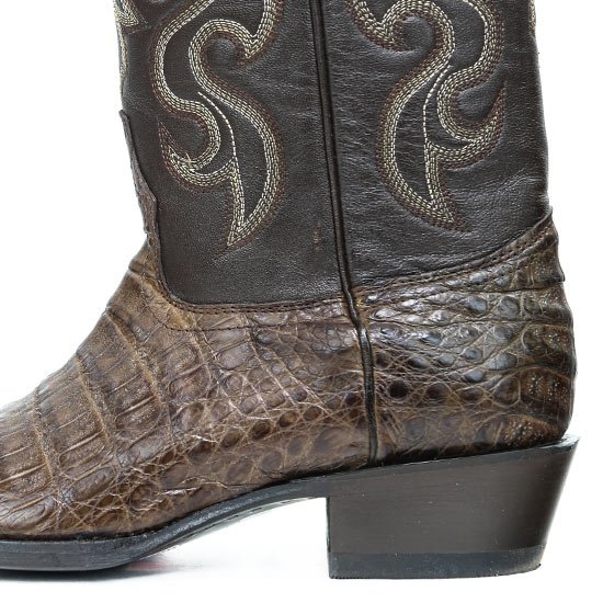 Botas de Cocodrilo Caiman Punta Recortada LAB-948207