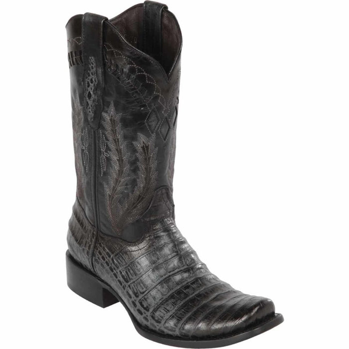 Botas de Cocodrilo Grabado Horma Dubai Cuadrada