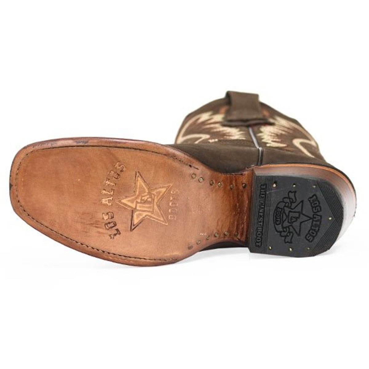 Botas de Cuero Crazy Horma Dubai Dama Café