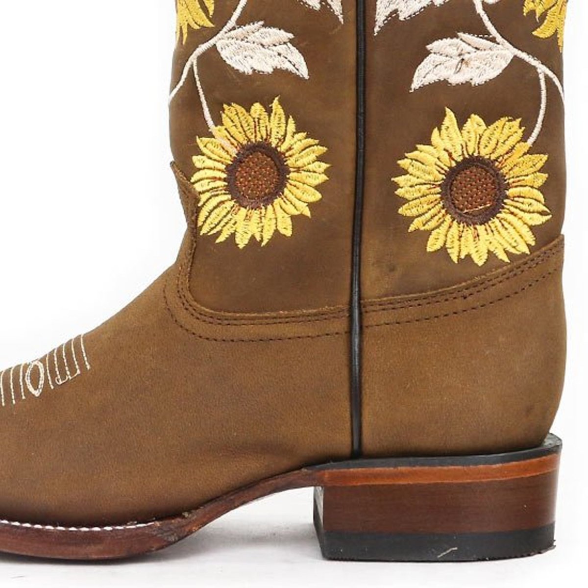 Botas de Cuero Crazy Rodeo Para Dama Tan LAB-322G6231