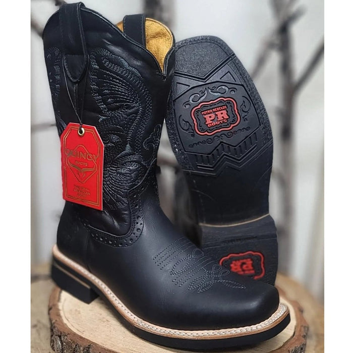 Botas de Cuero Crazy Original Rodeo Cuadrada