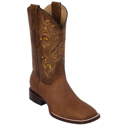 Botas de Cuero Crazy Original Rodeo Cuadrada