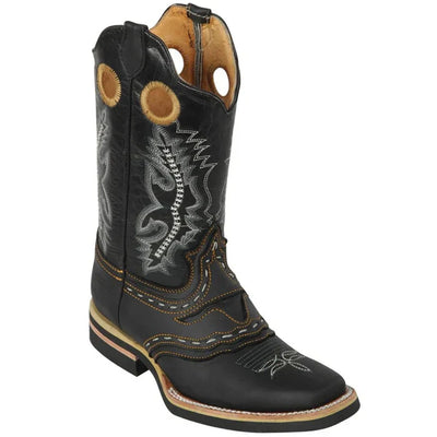 Botas de Cuero Crazy Original Rodeo Cuadrada