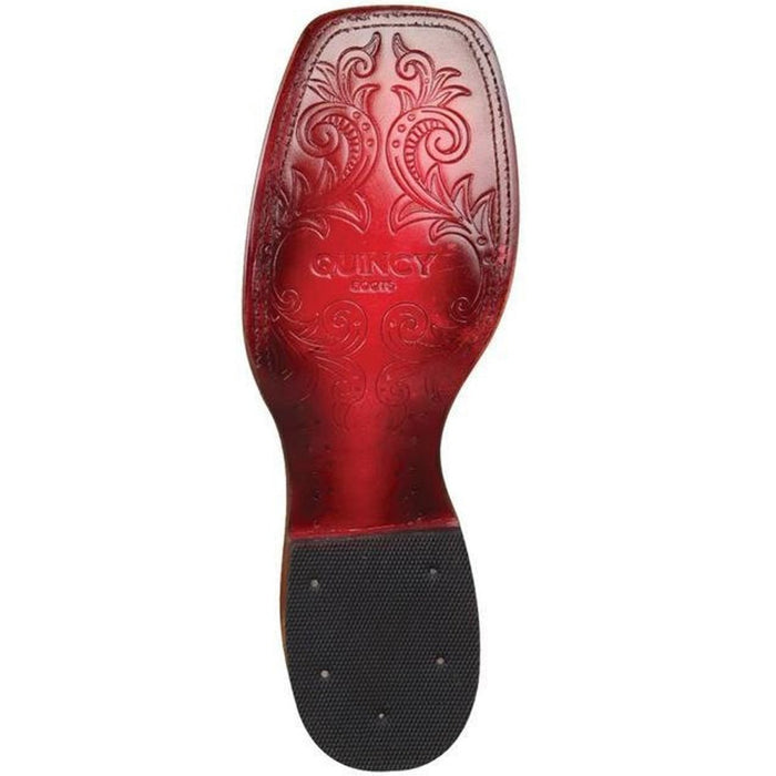 Botas de Cuero Gamuza Horma Rodeo Cuadrada Shedron