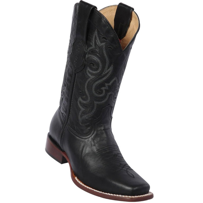 Botas de Cuero Grasso Rodeo Cuadrada por Quincy Boots
