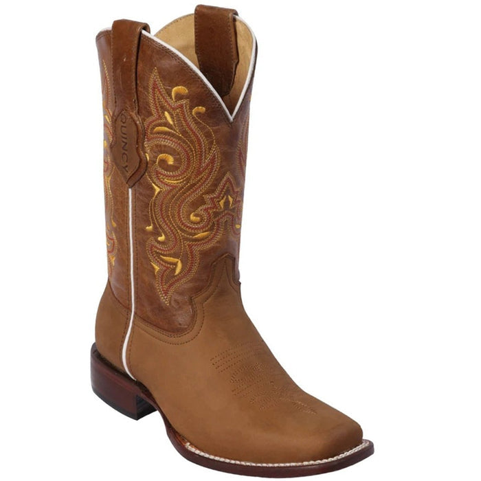 Botas de Cuero Grasso Original Rodeo Cuadrada