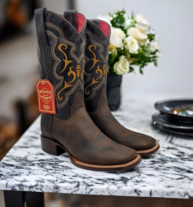 Botas de Cuero Grasso para Mujer Rodeo Quincy